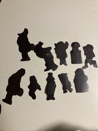 Vintage Sesame Street Disney Fridge Magnets 10 Total Various Conditions As Is - Picture 5 of 5