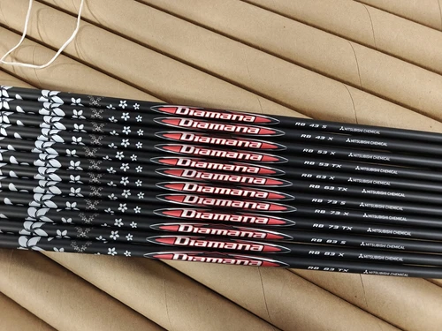 New uncut Tour Issue Diamana Red Board RB 43 X stiff driver shaft Mitsubishi - Picture 1 of 4