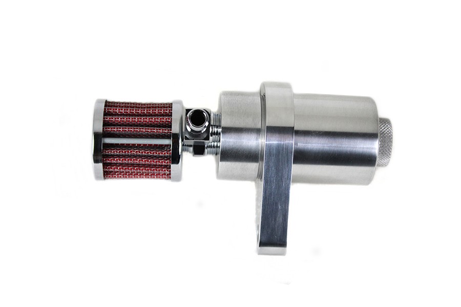 Polished Engine Breather Oil Collector fits Harley Davidson