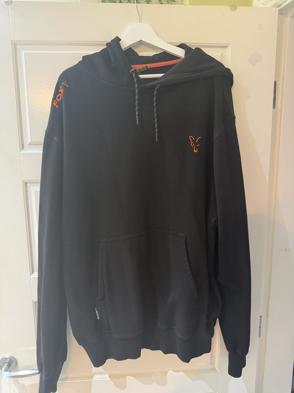 Fox Racing Hoodie Black and Orange Size XXL MTB and MTX