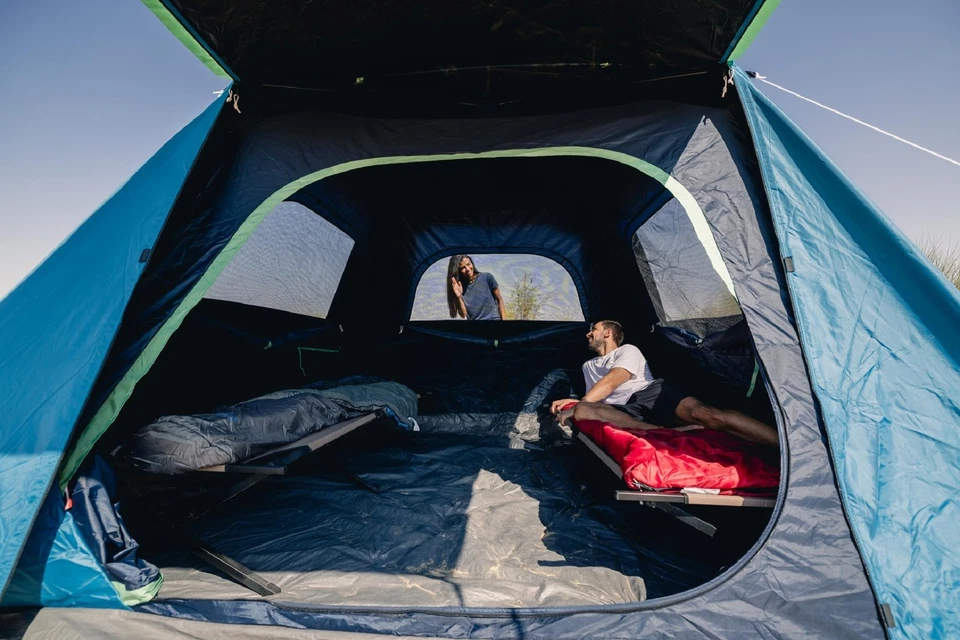 Coleman Palmetto 30⁰F Saco de Dormir Adulto, Saco de Dormir Clima Frío con S Foto 3 de 4