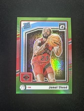 2024-25 Panini Donruss Optic Rated Rookie Jamal Shead #296 Lime Green Prizm /149