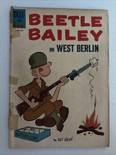 BEETLE BAILEY in West Berlin Dell Comic No. 38, May-July 1962, by Mort Walker