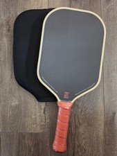NEW Tan Elongated 16mm Dual-Density Pickleball Paddle Loco Foam Core EPP  EVA