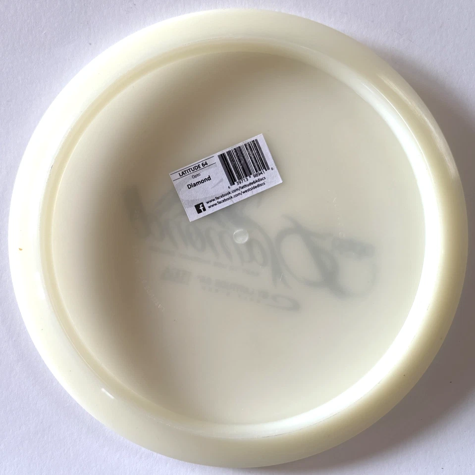 Disco dinámico de golf Latitude 64 Early Opto Diamond Light raro controlador 159 g nuevo Foto 2 de 3