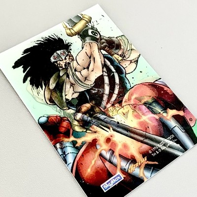 The Prophet Extreme 1996 Rare 3D Retro Card Image US Comics Vintage Fleer Skybox