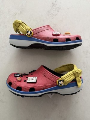 Size 11 Men One Piece Crocs Classic Clog Monkey D. Luffy 212125