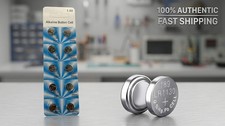 10 PCS LR1130 AG10 389 Alkaline Battery 1.5V Button Cell for Watch Calculator US