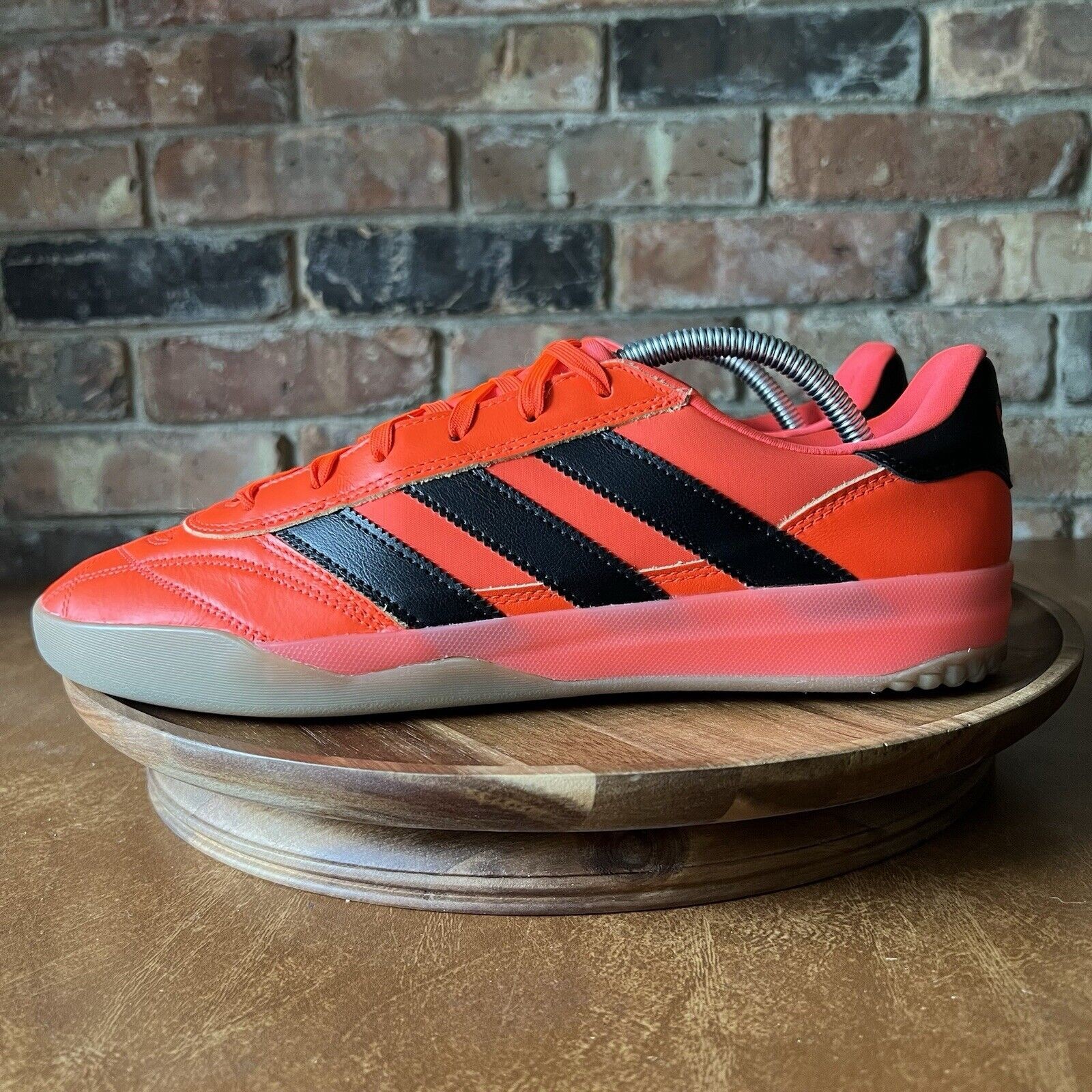 SAOLA Scarpe da ginnastica basse Adidas Copa Premiere da uomo taglia 10 Solar Red Core nere
