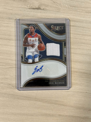 2020 Select Eric Bledsoe Game Used Memorabilia Auto /249 #AM-EBS Pelicans NBA SP
