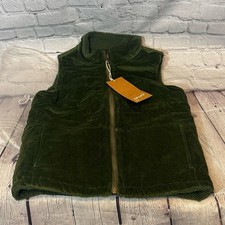 Goumi Green Sherpa Lined Vest Size: 8-9Yr