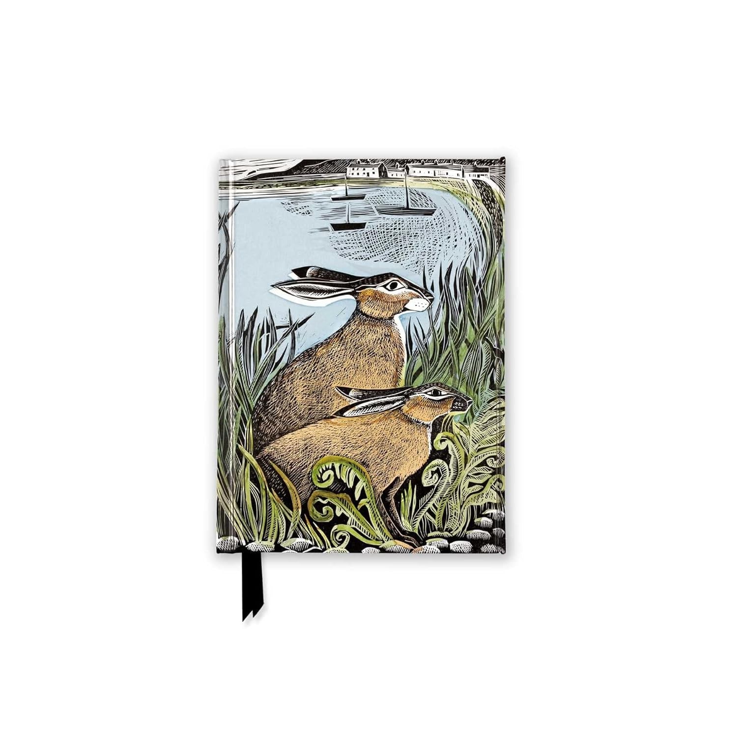 Angela Harding: Rathlin Hares (Foiled Pocket Journal) Flame Tree Studio - Image 4