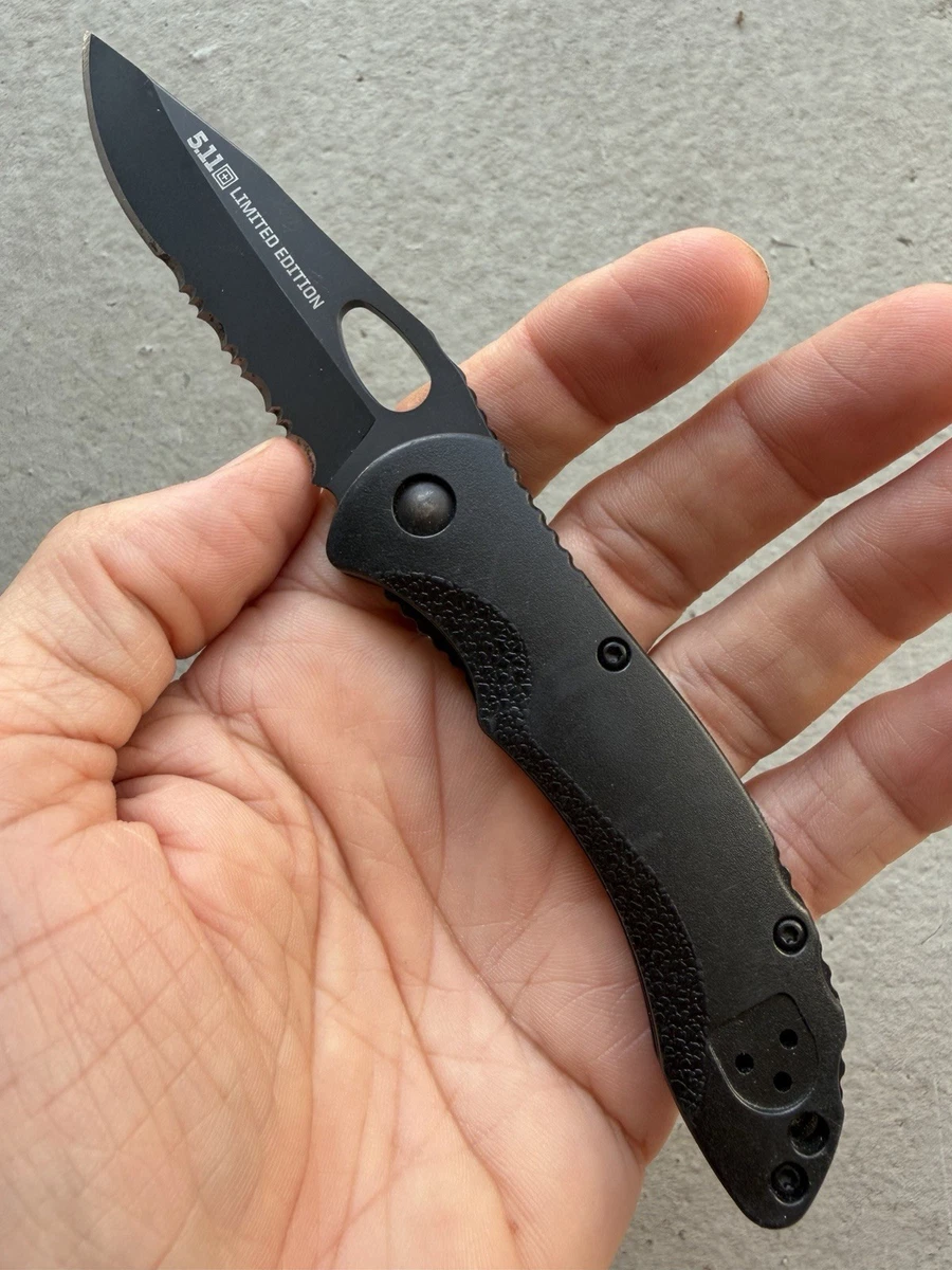 5.11 Tactical Stainless Steel Blade Black Collectible Folding