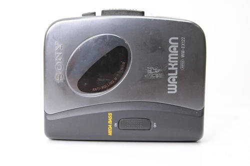 Sony Walkman WM-EX122 Cassette Player, Parts Only Tested But Not Working