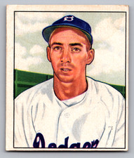 1950 BOWMAN #194 BILLY COX BROOKLYN DODGERS