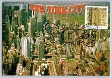 #4710n Earthscapes Skyscraper Apartments Maxi Card w/Pictorial Cancel