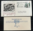United Kingdom 1976 Stamp American Bicentennial FDC John Paul Jones 1978 Cover