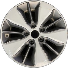 Hyundai White And Black Insert Ioniq OEM Wheel 16” 2017-2019 Original 70918
