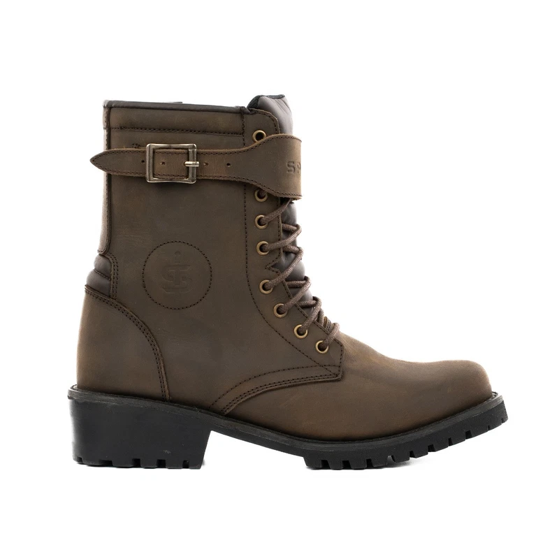 Spada Piston Lady Ce Ladies Motorbike Motorcycle Boots Brown, photo 2 of 9