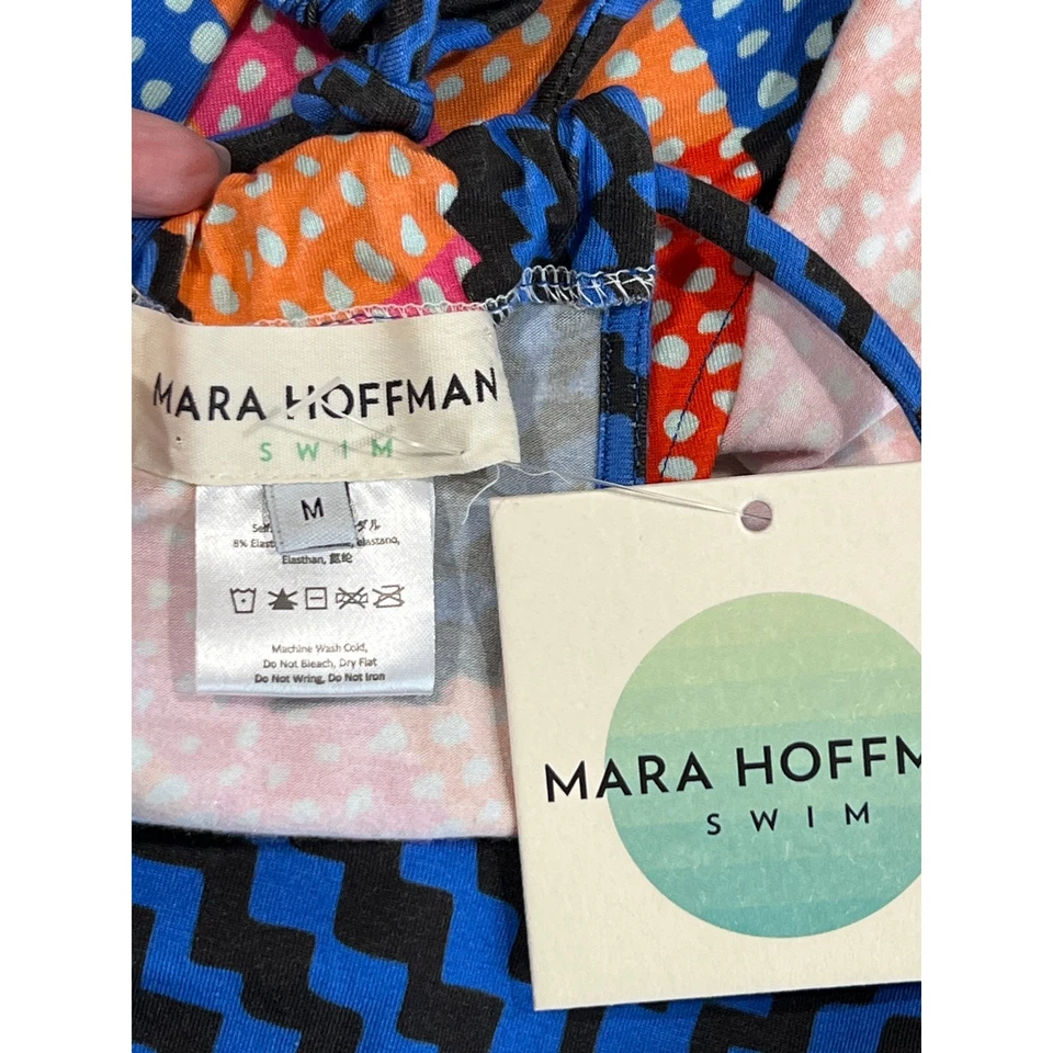 MARA HOFFMAN Mujer Talla MEDIANA M STARBASKET MINI VESTIDO CUBIERTA NUEVO CON ETIQUETAS PRECIO DE VENTA SUGERIDO POR EL FABRICANTE $256  Foto 3 de 4