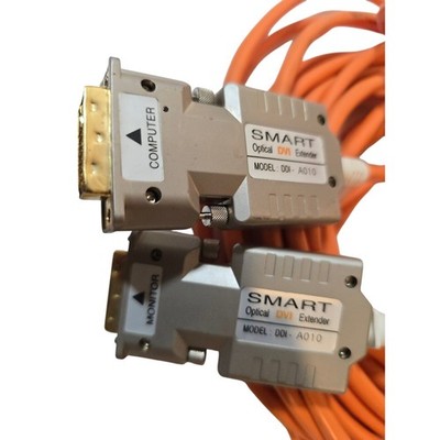 SMART Optical DVI Extender Cable DOI-A010 Computer to Monitor MMF Free Shipping 