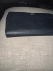 Kate Spade new york Black Zip-Around Oversized Wallet with Logo & Zipper Accent — photo 4