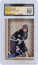 Ryan Getzlaf Ducks Signed 2005-06 Upper Deck Parkhurst #601 CGC 10 Rookie Card
