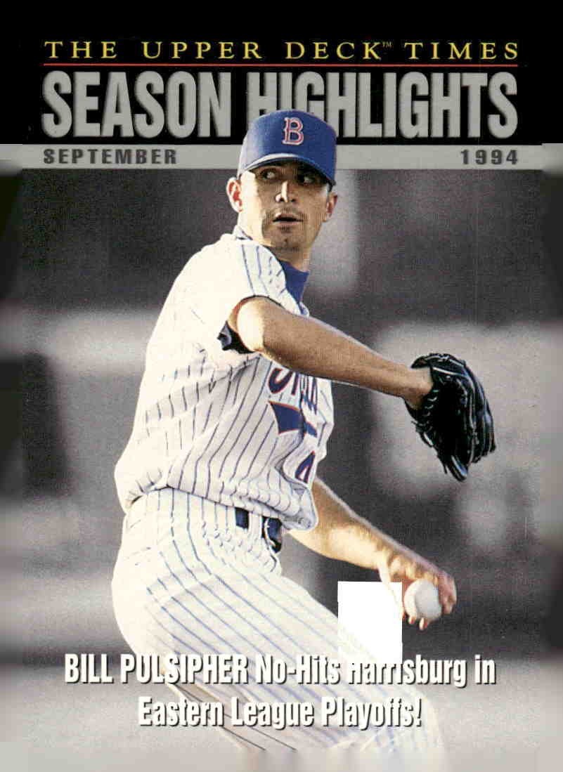 1995 Upper Deck Minor League #106 Bill Pulsipher