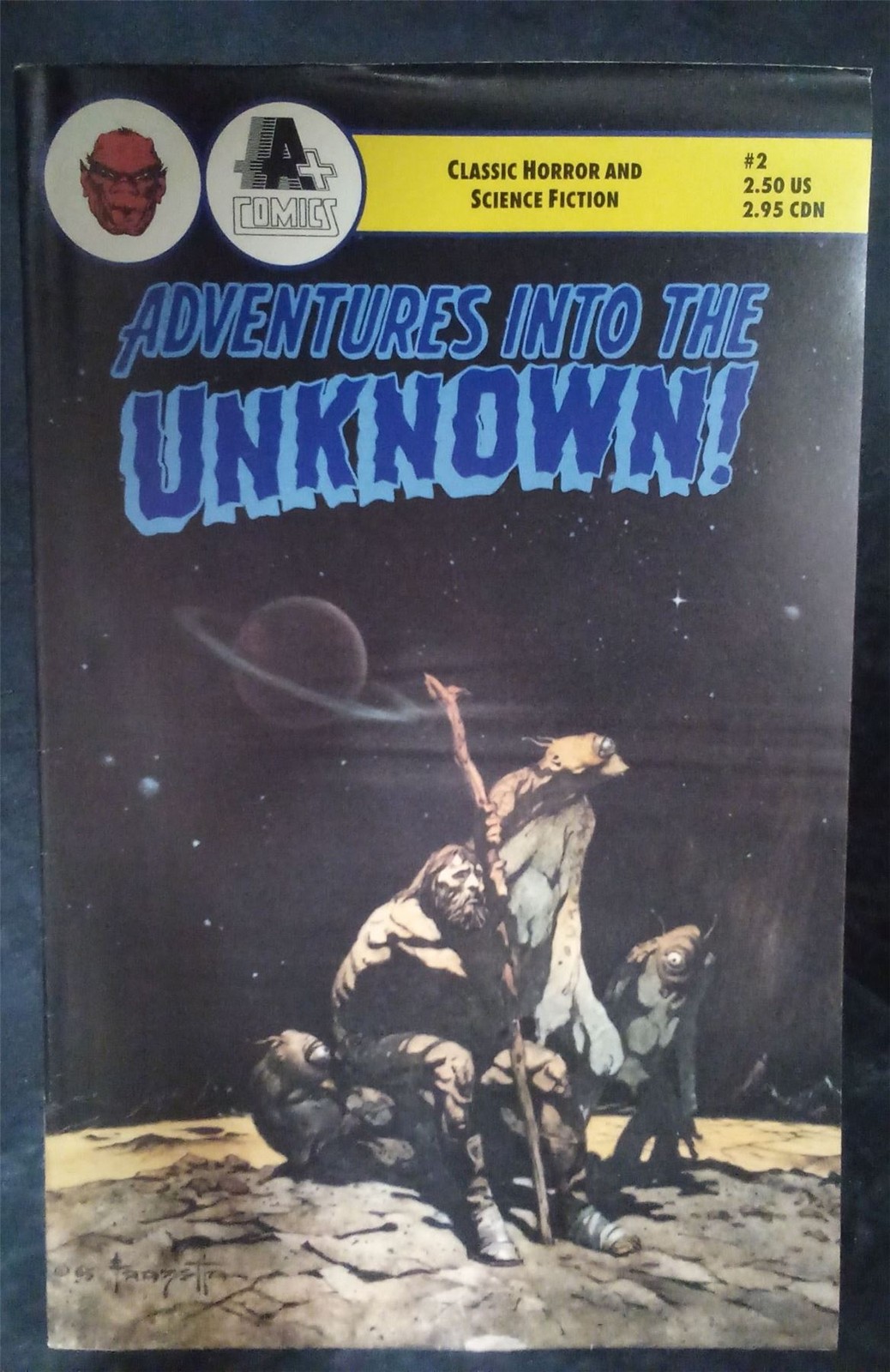 Adventures into the Unknown #2 1991  Comic Book 