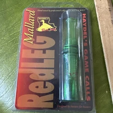 Haydel's Game Calls RL99 "Redleg" Mallard Open Call Double Reed Mallard NOS