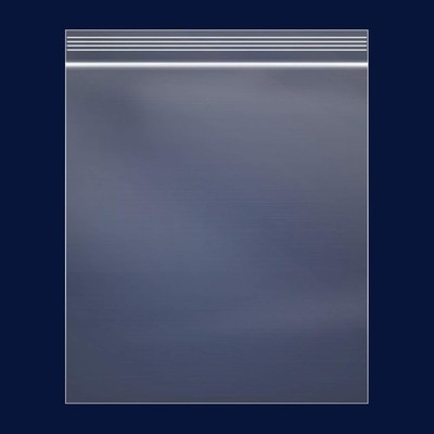 Plastic Zipper Bags 14x20 Large Clear Reclosable Storage Pouches 100 Pack