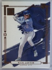 2024 Panini Impeccable NICK LOFTIN RC Bronze 99/99 #57 Royals BOOKEND