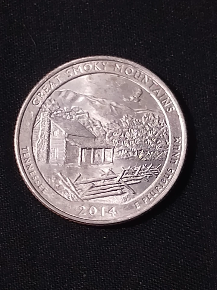 2014-D 25C Great Smoky Mtns NP NGC MS68 - Type 1 - Clad - Image 4 of 4