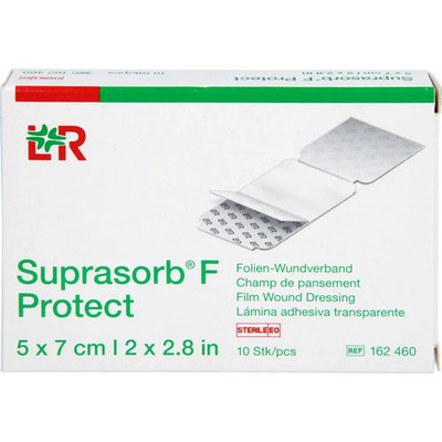 Suprasorb f Protect Folien-wundverb.5x7 cm Ste. 10St - PZN 19251093