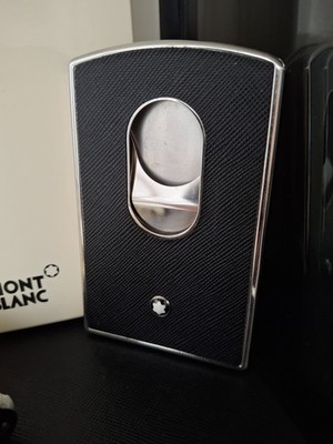 Montblanc Sartorial Visitenkarten Etui 119368 Business Card Holder Leder & Metal