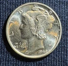 1942 P Mercury Dime Silver Circulated Liberty Head Business Strike Uncertified