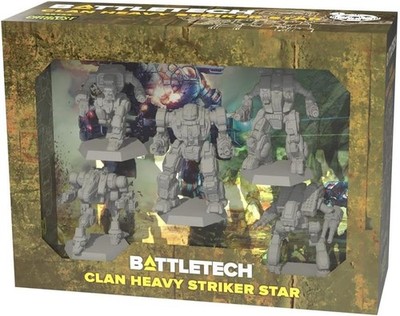 Catalyst Game Labs Battletech 35722 Clan Heavy Striker Star (5)