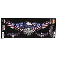 Harley Davidson USA HD Eagle Adler Logo Emblem Aufkleber Decal Sticker Groß