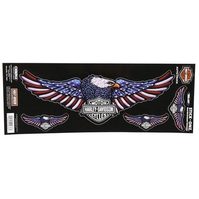 Harley Davidson USA HD Eagle Adler Logo Emblem Aufkleber Decal Sticker Groß