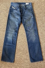Image of Diesel Larkee Jeans WASH 0073H New Without Tags Straight Fit Vintage 2008