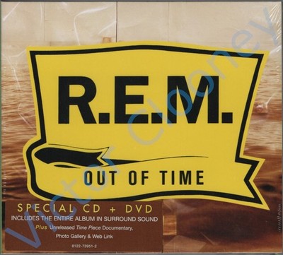 R.E.M. Out Of Time / 2005 Special CD+DVD-Audio 5.1 SURROUND Digipak Remaster NEW