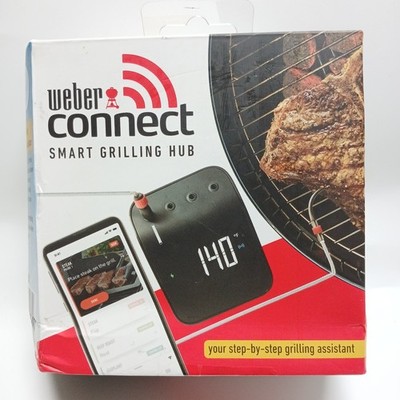 NEW Open Box Weber 3201 Connect Smart Grilling Hub Black BBQ Grill Wifi