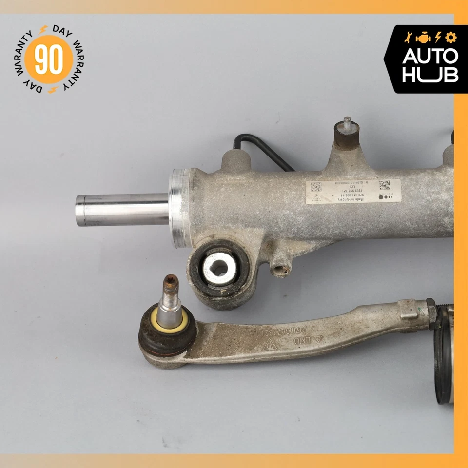 10-16 Porsche Panamera 970 4 Power Steering Rack and Pinion 97034700514 OEM 91k - Image 3 of 4