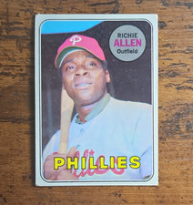 Topps 1969 Base Set Dick Allen Philadelphia Phillies #350 Baseball Card
