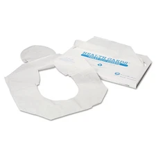 HOSPECO Health Gards Toilet Seat Covers Half-Fold White 250/Pack 4 Packs/Carton