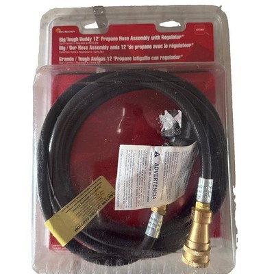 Mr. Heater F271803 12ft Big Buddy Hose with Regulator,Multi - Free Ship