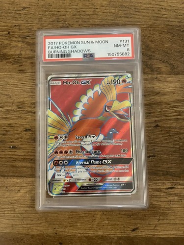 Ho-Oh-GX graded PSA 8 for sale on eBay