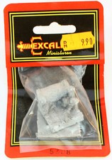 Excalibur 5308: Orc Throne with Servant - 25mm Scale Vintage 1980s