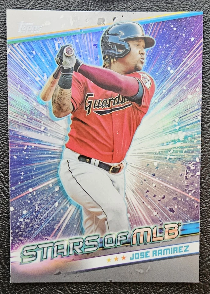 2024 Topps Series 2 Jose Ramirez #SMLB-51 10 Card Lot - Guardians - Image 2 of 3