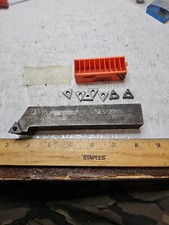 INDEXABLE TURNING TOOL HOLDER 1" SHANK CARBOLOY PTGPR-S-16-3+ CARBIDE INSERTS